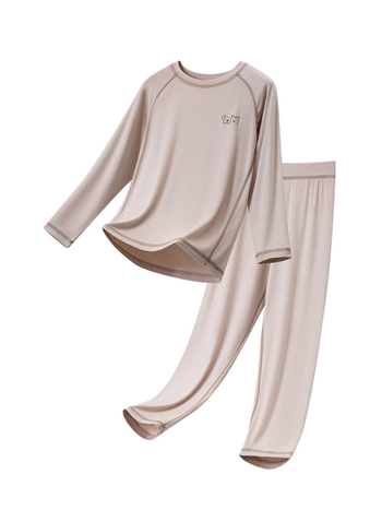 Set de pijamale din modal pentru copii — respirabil, ușor, unisex, pentru copii și adolescenți (8+ ani)