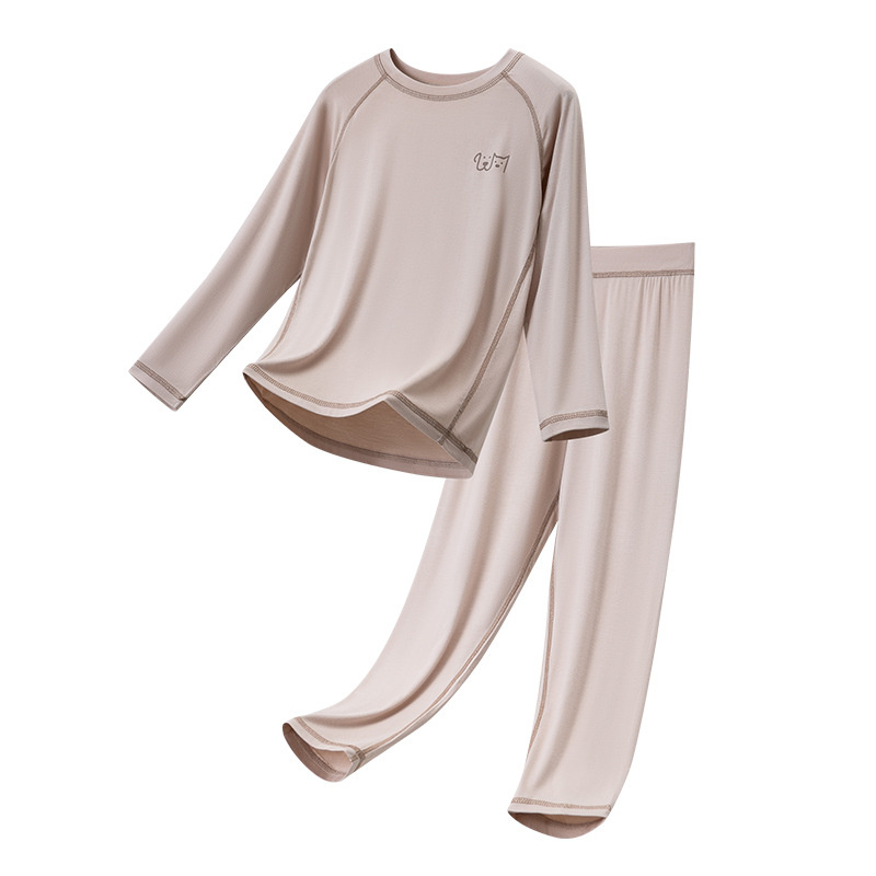 Set de pijamale din modal pentru copii — respirabil, ușor, unisex, pentru copii și adolescenți (8+ ani)