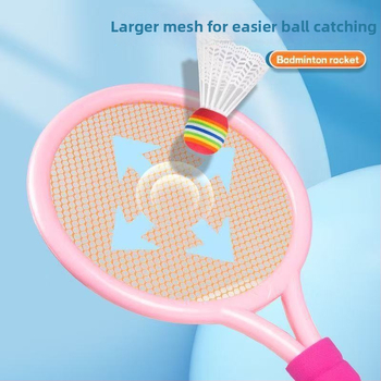 Σετ ρακέτες μπάντμιντον και τένις με πολυεστερικές χορδές, 95–100 g, μέτρια σκληρότητα, εσωτερική/εξωτερική χρήση