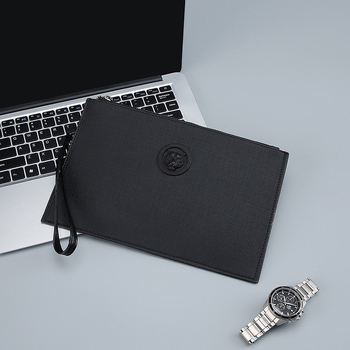 Férfi clutch – PU bőr, városi egyszerű stílus, állatmintás, belső nylon bélés, kopásállóság