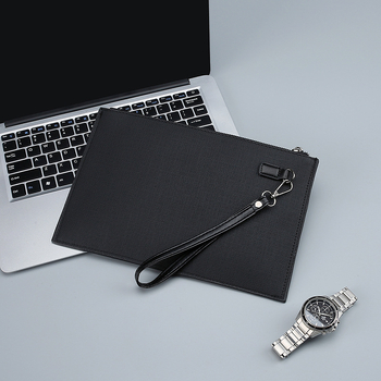 Férfi clutch – PU bőr, városi egyszerű stílus, állatmintás, belső nylon bélés, kopásállóság