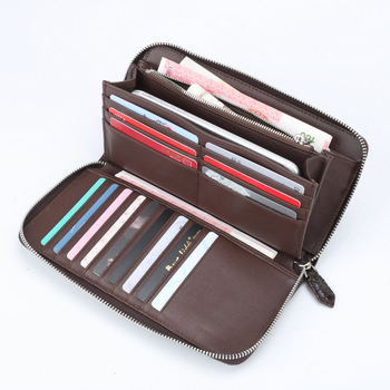 Férfi krokodilbőr clutch, valódi bőrből, üzleti stílus, egyszínű, belső bélés marhabőrből