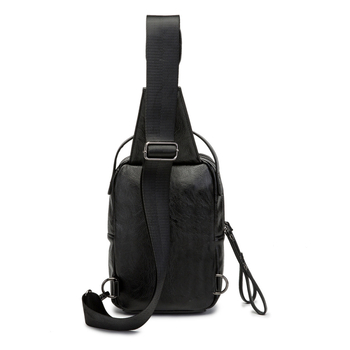 Férfi crossbody táska - PU, vízálló, ultra könnyű, lopásellenes, megkönnyíti a terhet, városi stílus