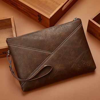 Férfi PU bőrű clutch, vízálló, Modell K-1010, Márka KTEFEI/KATTEFLY
