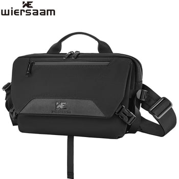 Férfi crossbody táska - utcai stílus, Oxford anyag, vízálló, nagy kapacitás, mindennapi használat