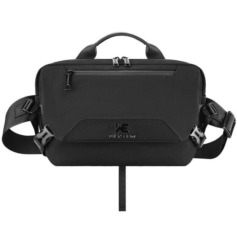 Férfi crossbody táska - utcai stílus, Oxford anyag, vízálló, nagy kapacitás, mindennapi használat