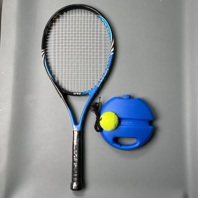 Карбонова тенис ракета – лека, тегло 75–79 г, найлонови струни, дебелина на дръжката G3, подходяща за аматьорски юноши