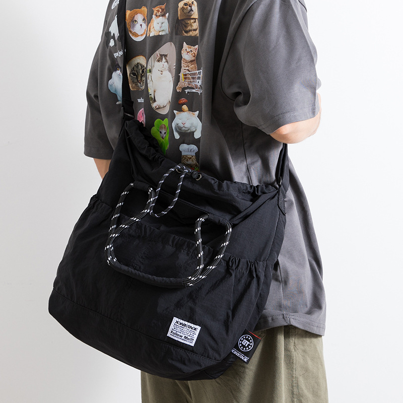 Muška crossbody torba — street-trend stil, Oxford tkanina (ljeto 2024, rekreacijsko putovanje)
