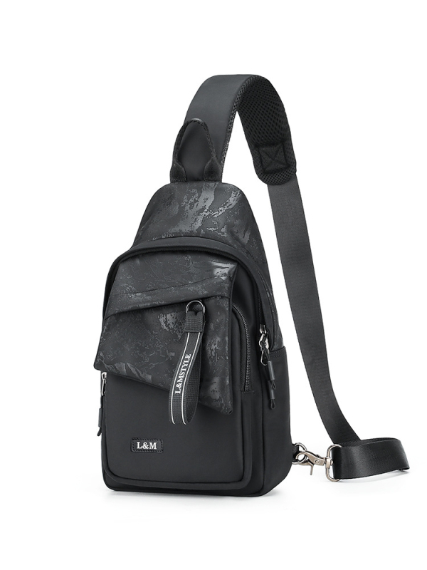 Nova muška crossbody torba, vodootporna, s više pretinaca, velik kapacitet, moderan i visokokvalitetan stil