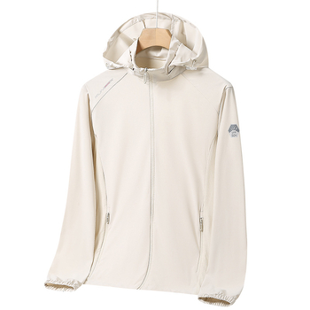 Εξωτερικό αντιανεμικό μπουφάν - Unisex, Νάιλον, Κουκούλα, UPF50+, Στυλ 2619