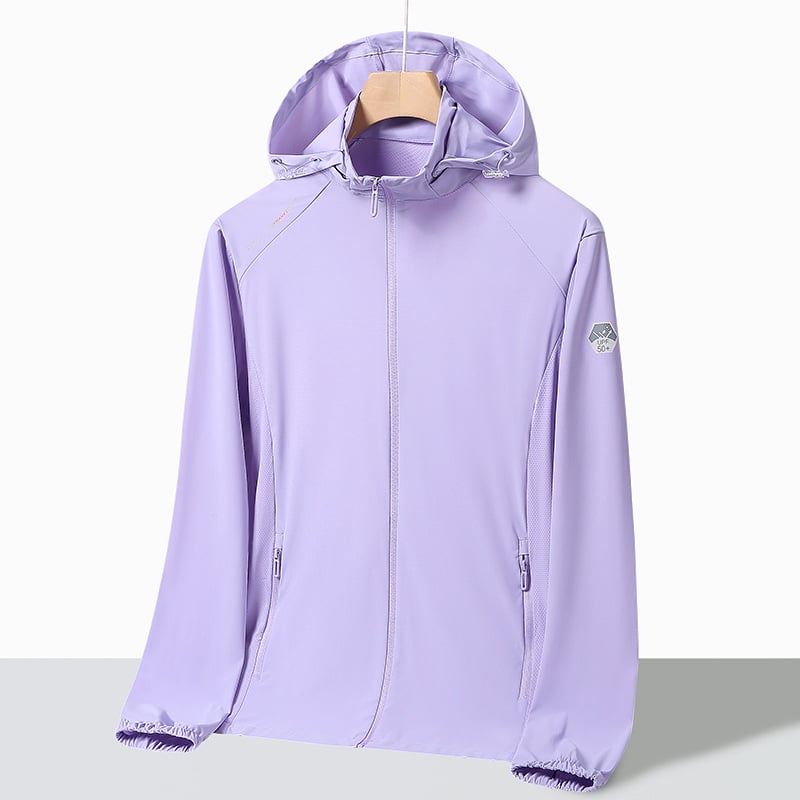 Εξωτερικό αντιανεμικό μπουφάν - Unisex, Νάιλον, Κουκούλα, UPF50+, Στυλ 2619