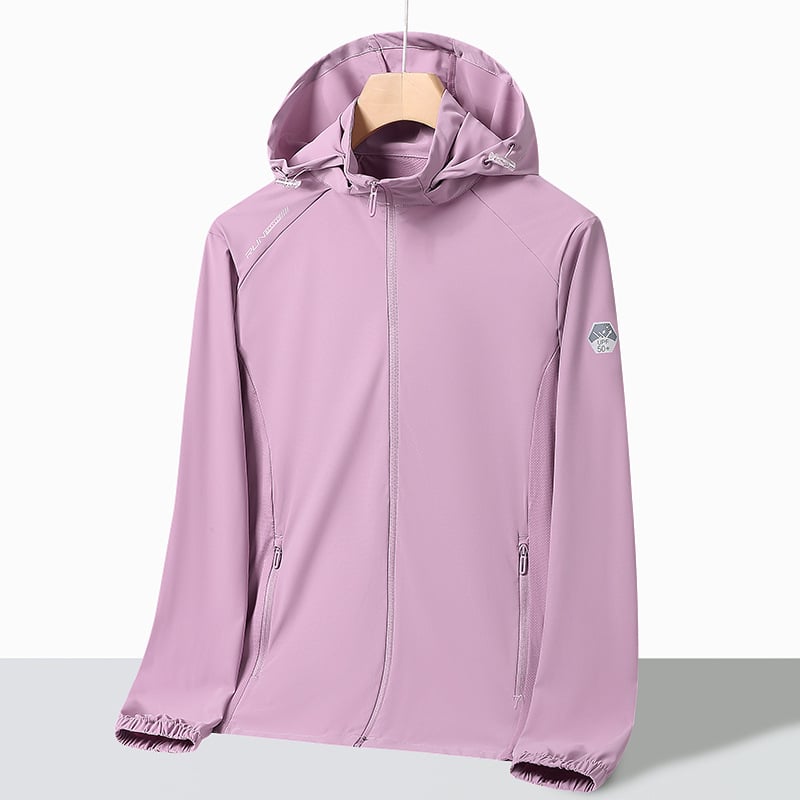 Εξωτερικό αντιανεμικό μπουφάν - Unisex, Νάιλον, Κουκούλα, UPF50+, Στυλ 2619