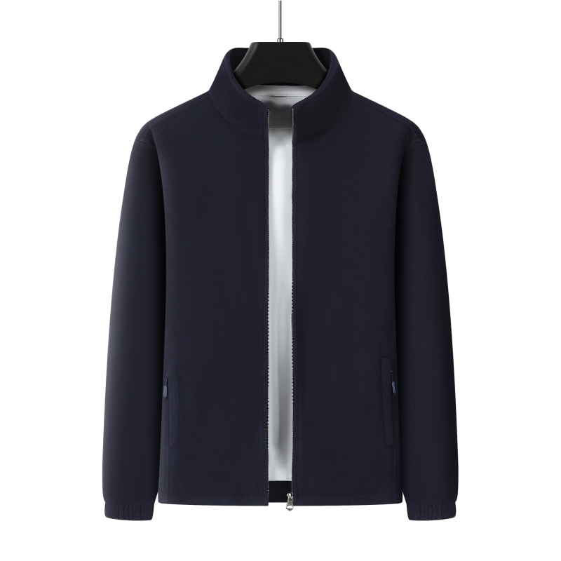 Unisex φλις μπουφάν, επένδυση και πλήρωση από πολυεστέρα, για φθινόπωρο και χειμώνα