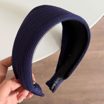 Čelenka za žene - širok dizajn, ručna izrada, materijal: tkanina, moderan svakodnevni stil