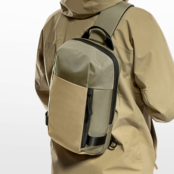 Muška crossbody torba - gradski minimalistički stil, vodootporna, kompatibilna s 11-inčnim prijenosnim računalom/tabletom, velika kapaciteta
