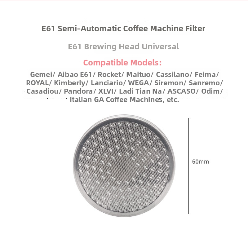 Espresso stroj: hlavná varná hlava s rozdeľovaním vody, filtrujúca sieťka; 304 nerezová oceľ, moderný minimalistický dizajn, jednoduchý štýl