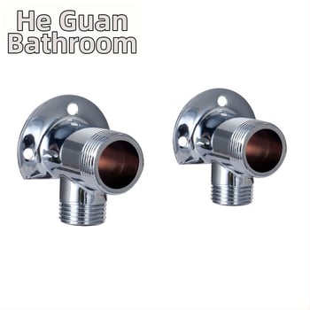 Душ адаптер с медено тяло за скрита към открита инсталация — модерен минималистичен стил