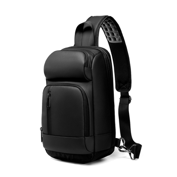 Muška torbica za prsni dio crossbody — vodootporni PVC, marka Sheen, stil poslovna putovanja