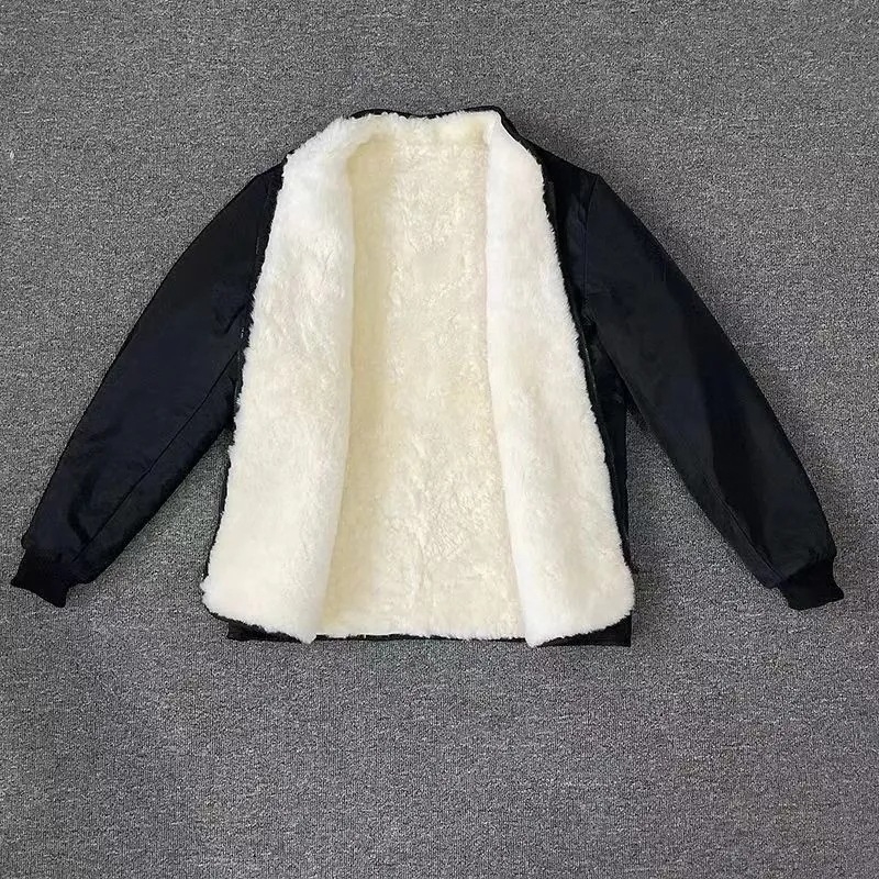 Ανδρικό μπουφάν κορεατικού στυλ με κουκούλα, corduroy ύφασμα, επένδυση από γούνα κουνελιού, εφαρμοστή γραμμή