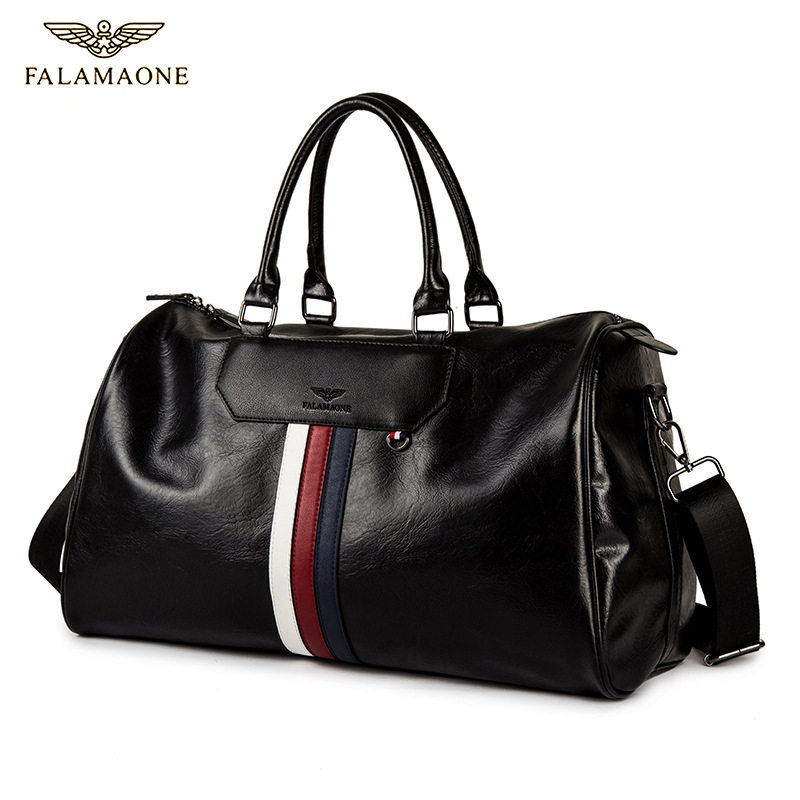 Muška crossbody torba za putovanje, 20–35L, PU materijal, gradski jednostavan stil, FALAMAONE