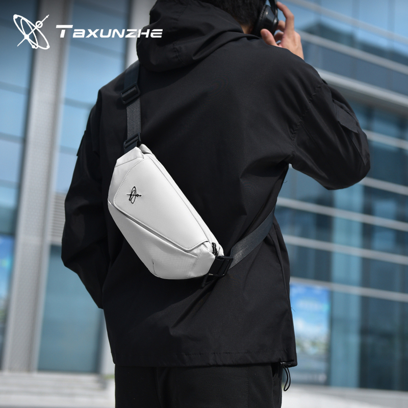 Muška crossbody torba za prsa, najlon, otporna na habanje, Taxunzhe