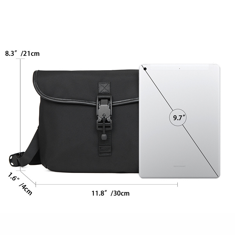 Muška crossbody torba End&start, najlon, ulični stil, vodootporna, olakšava nošenje