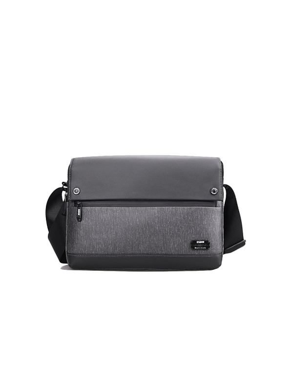 Muška crossbody torba od Oxford platna, gradski minimalistički stil, vodootporna i otporna na habanje, jednofarbni dizajn, podstava od poliestera