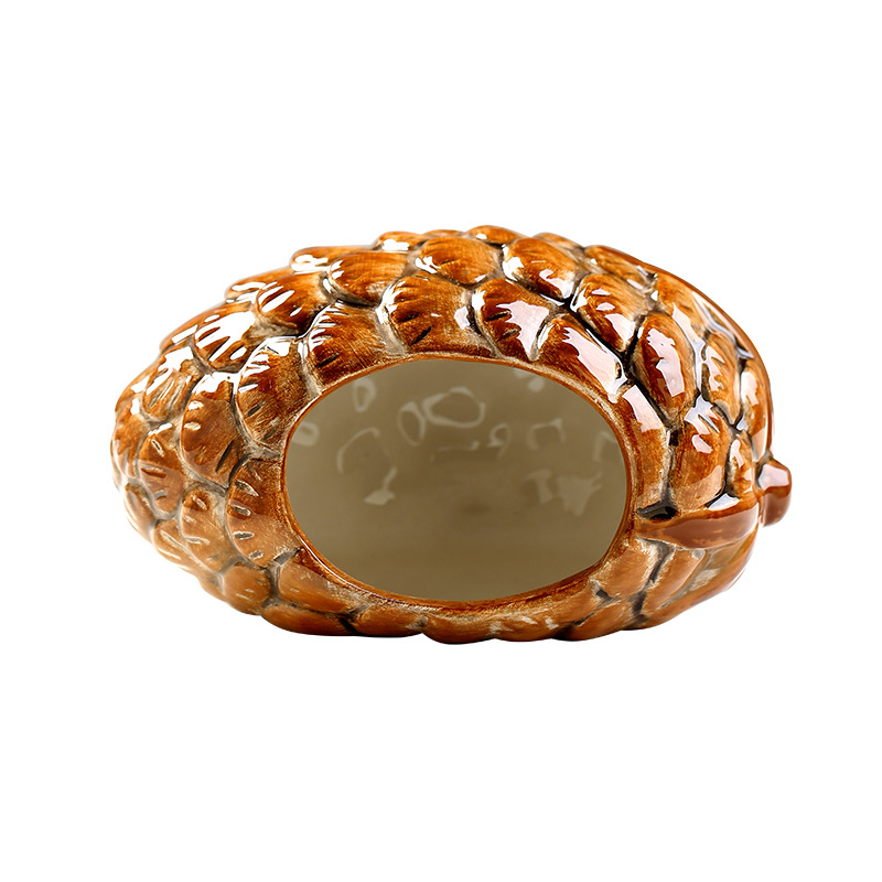 Κεραμικό οικίσιο για χάμστερ με ψύξη, αδιάβροχο και εύκολο στον καθαρισμό, στρογγυλό σχήμα, για εσωτερική και εξωτερική χρήση