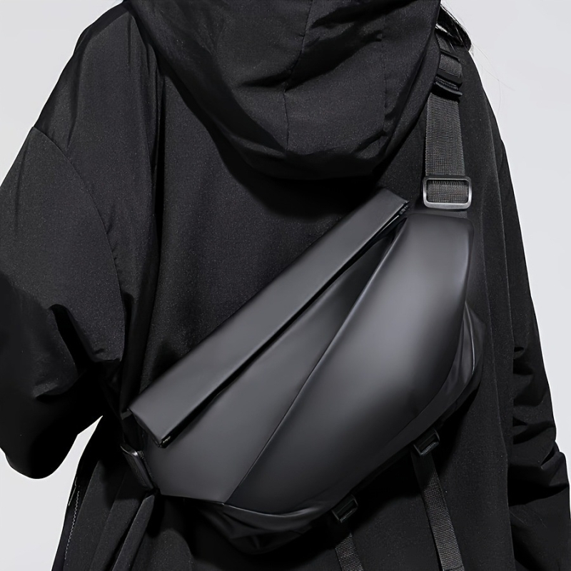 Muška crossbody torba – PU materijal, street fashion stil, podstava od poliester, smanjenje opterećenja