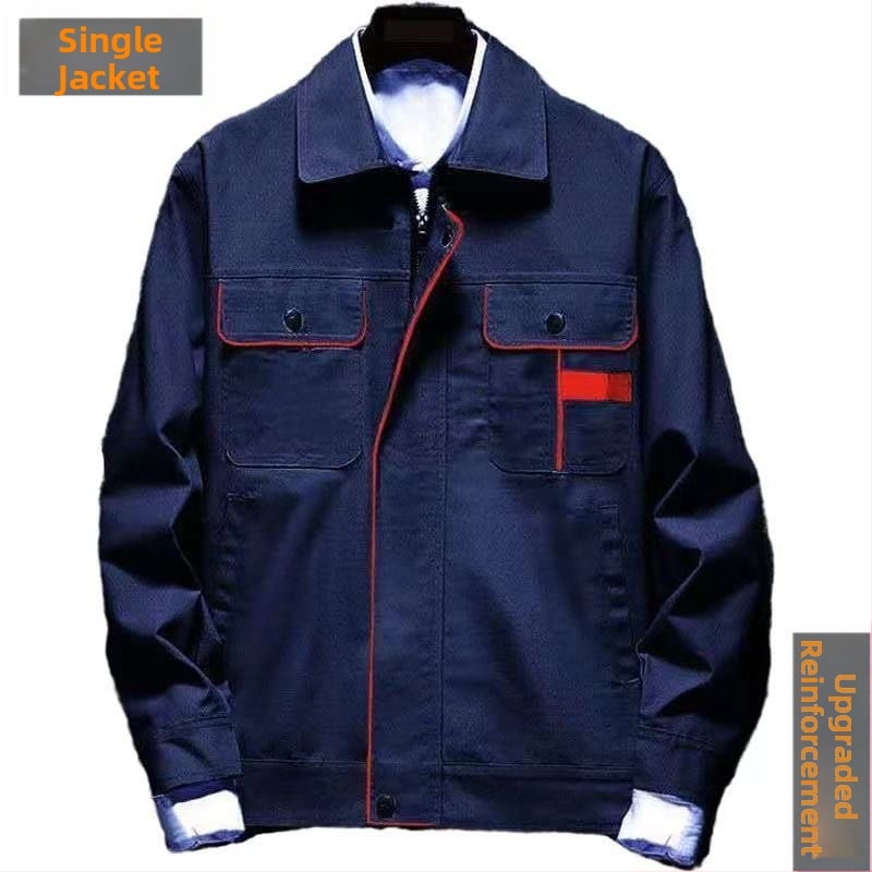 Ανδρικό σετ ρουχισμού εργασίας από πολυεστέρα, κατάλληλο για βροχερή άνοιξη, καταχωρήθηκε το φθινόπωρο του 2020