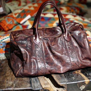 Muška kožna torba za poslovna putovanja (gornji sloj goveđe kože; prirodna koža; marka Sansheng all things; težina 2.2)