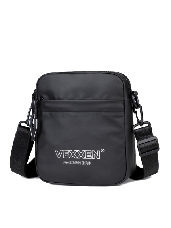 Muška crossbody torba, casual stil, PU materijal, vodootporna, uzorak: slova, podstava: poliester, zima 2025