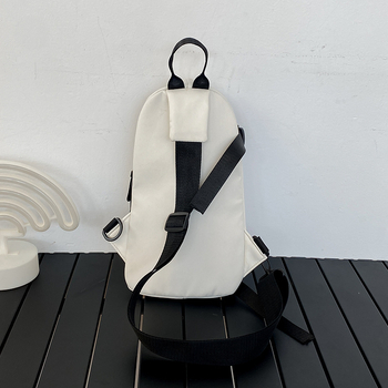 Muška crossbody torba, ulični stil, najlon, ultralagana, jednostavan uzorak, poliester podstava