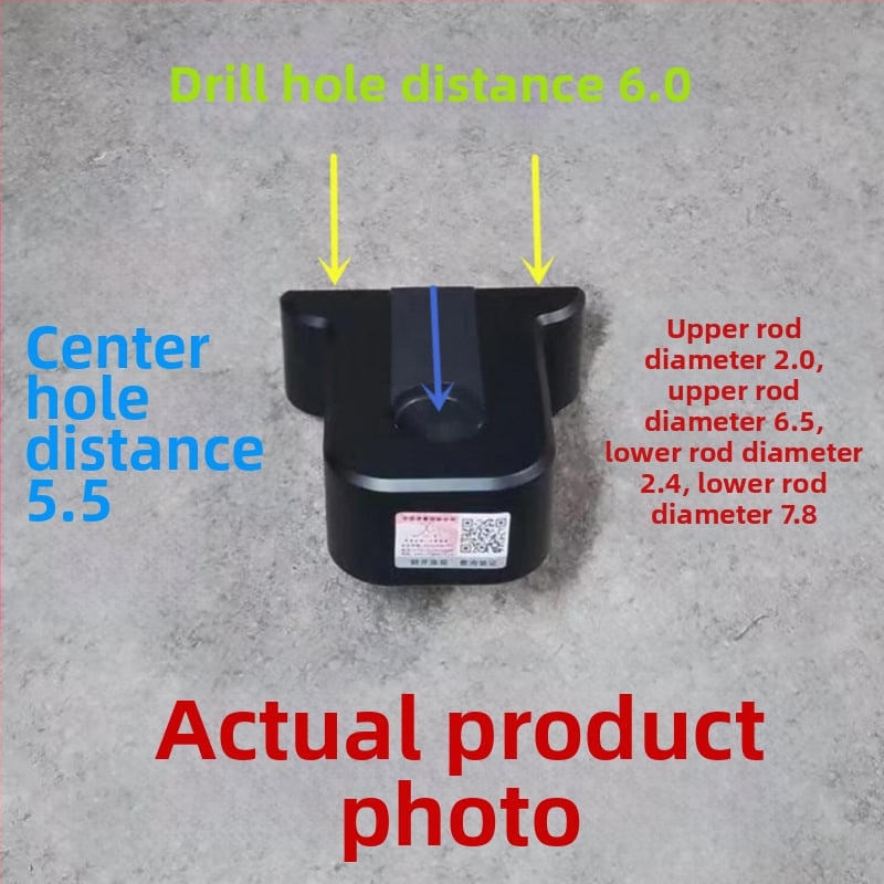Душ стенен монтажен държач с регулируем повдигащ прът, ABS, WATERMARK сертифициран, Нов китайски стил