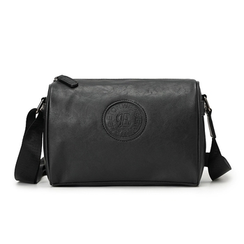 Liqi Geantă de Umăr pentru Bărbați, PU Impermeabilă, Pentru Călătorii de Afaceri, Ușoară, Respirabilă, Stil Urban Simplu