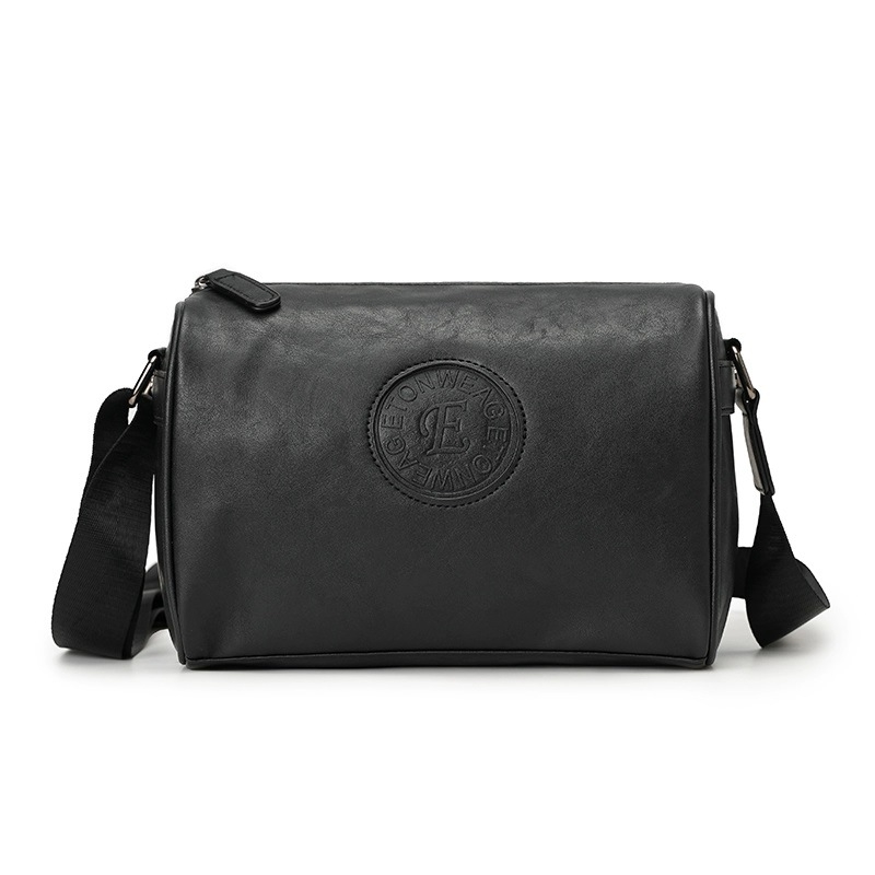 Liqi Geantă de Umăr pentru Bărbați, PU Impermeabilă, Pentru Călătorii de Afaceri, Ușoară, Respirabilă, Stil Urban Simplu