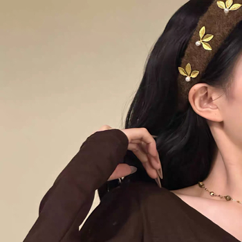 Aksesori pentru cap - Handmade, Materiale mixte, Stil coreean, pentru femei