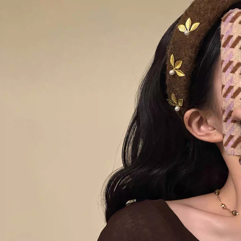 Aksesori pentru cap - Handmade, Materiale mixte, Stil coreean, pentru femei