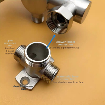 Повърхностно монтирана база за душ адаптер | 304 неръждаема стомана | модерен минималистичен стил | персонализируемо