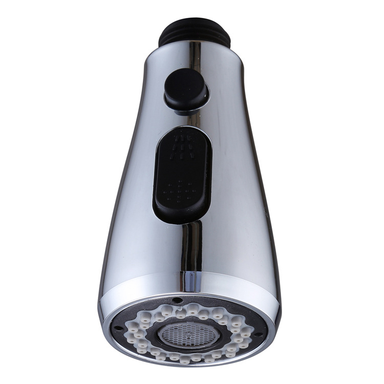 Xingweida T6535 Cap de pulverizare portabil din plastic pentru robinetul de bucătărie, cu funcții bule și ploaie