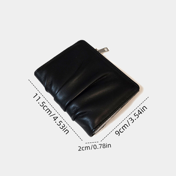 Portofel damă PU, căptușeală din poliester, respirabil, ultra-ușor, antibacterian