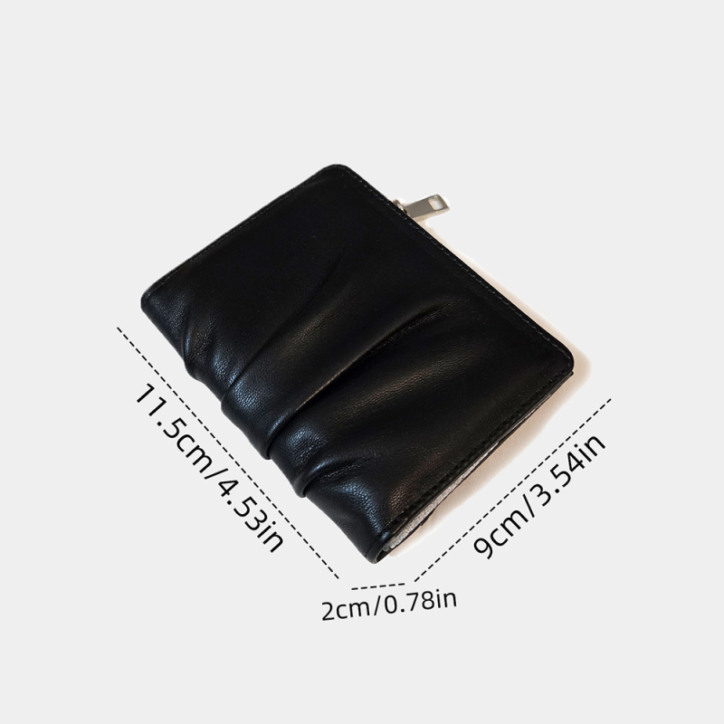 Portofel damă PU, căptușeală din poliester, respirabil, ultra-ușor, antibacterian