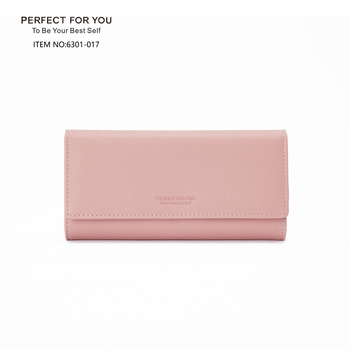 Ženski PU dugi clutch novčanik, gradski jednostavan stil, akordeon-organizator, velika kapaciteta, podstava od poliester