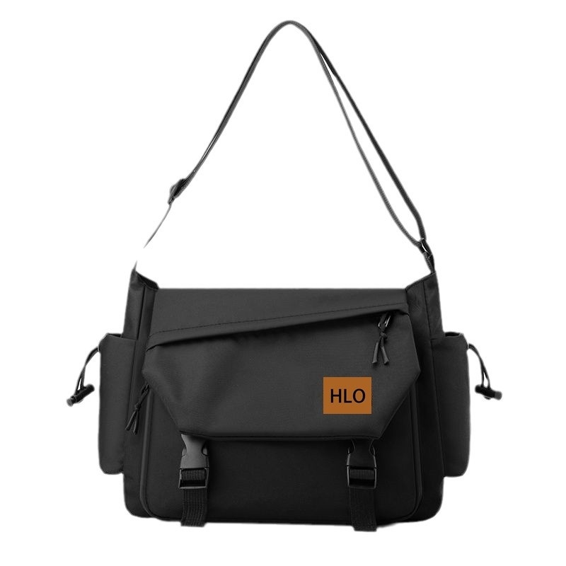 Muška crossbody torba – ulični stil, najlon, vodootporna, podstava od poliestera, za svakodnevnu upotrebu
