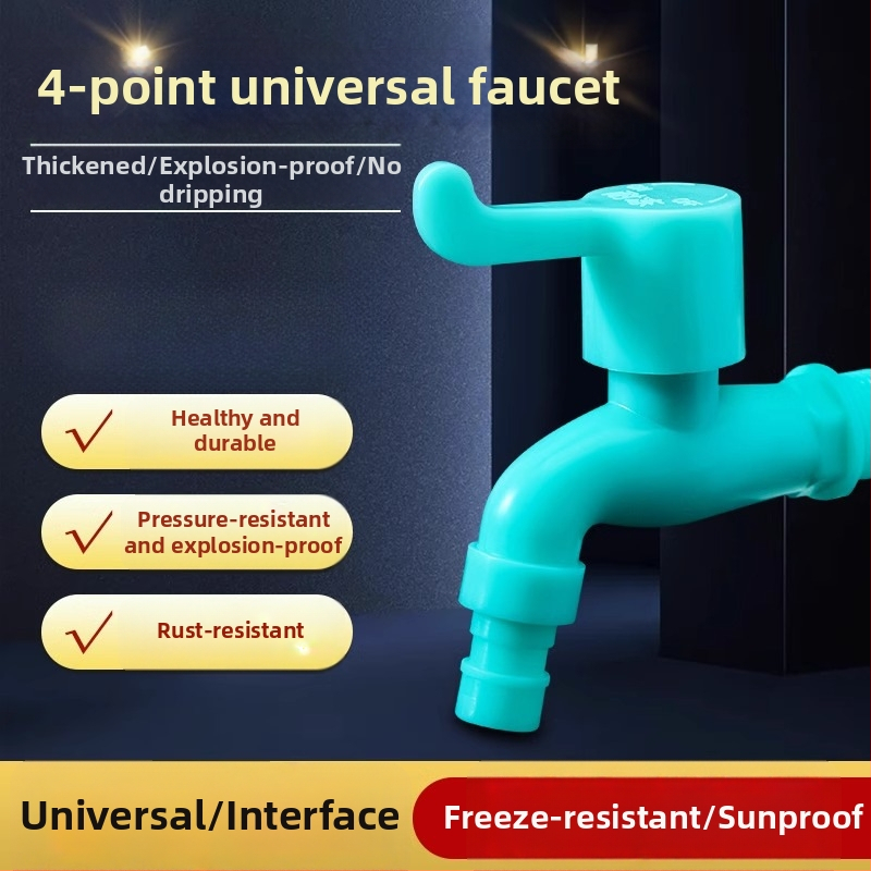 Plastový kohútik, jednokamerná konštrukcia, otváranie imbusovým kľúčom, vhodný pre sprchový ventil.