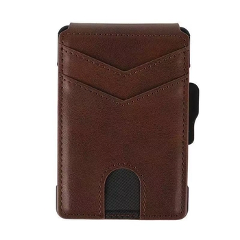 RFID držač kartica od PU materijala, jednofarban uzorak, unisex, Hai Chuang, izuzetno lagan i otporan na habanje