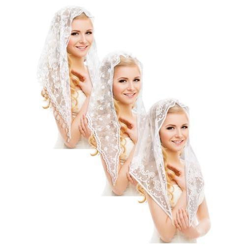 Pokrivka za glavu s čipkastim veo, metalni materijal, dječji stil, prilagodljivo