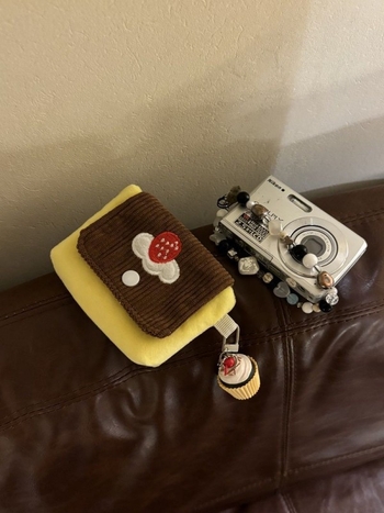 Corduroy organizator torbica za kartice i novčanik s Cartoon uzorkom, džep za slušalice, 1-slojna preklopna novčana torbica, podstava od poliestera, prozračna i sklopiva