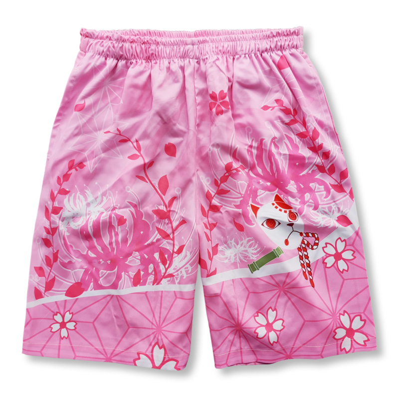 Anime šorts Twill, Poliester, Peach Skin Velvet, Ravni kroj