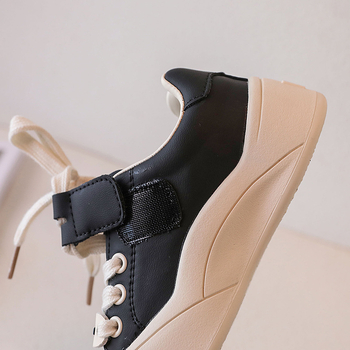 Platformos gyerekcipő Velcro-zárással, mikroszövet felsőrész, gumitalp, 4–12 éveseknek